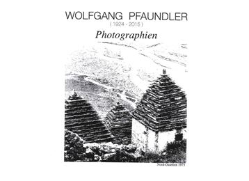 Ausstellung zum 10. Todestag Wolfgang Pfaundler