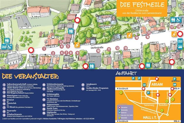 Dorffest Absam 2026 Plan