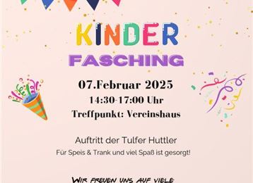 ABGESAGT: Kinderfasching