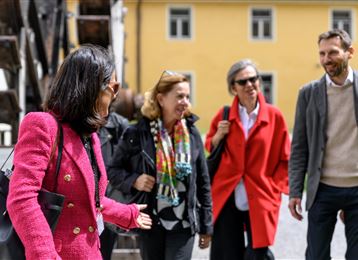 Stadtführung Hall in Tirol_Wasserrad Salinenpark
