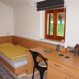 Single room, shared shower/shared toilet, 1 bed room