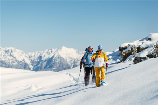 Schneeschuhwanderung am Glungezer