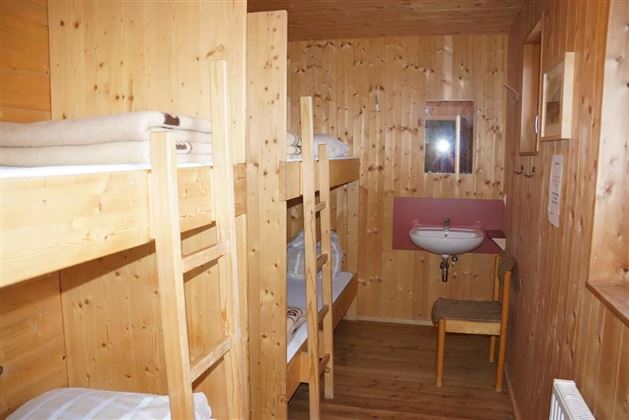 Lizumer Hütte, Zimmer/Lager