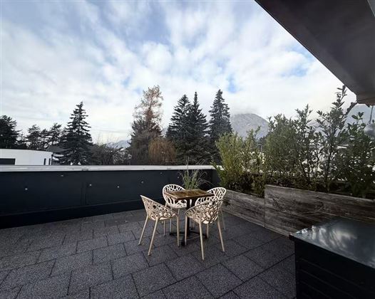 Studio Apartement Mils Tirol Ausblick