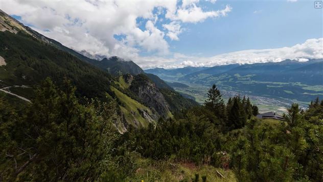 Ausblick Vintlalm Thaur Tirol