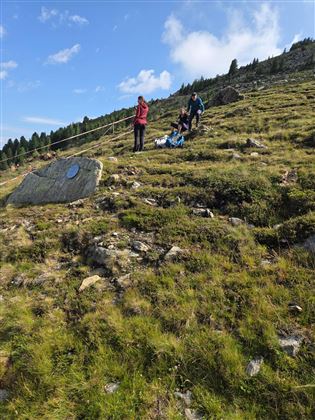 Bergtour zum "Denkmal für Schnee"