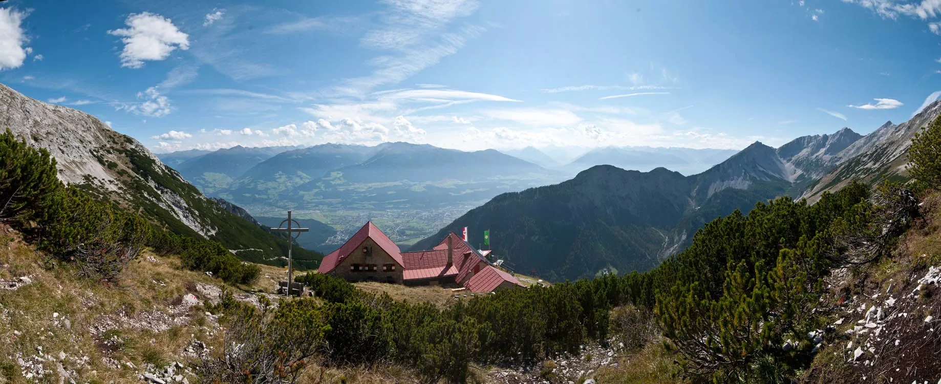 Zur Bettelwurfhütte über das Lafatscherjoch