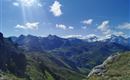 Blick vom Jöchl in die Zillertaler Alpen