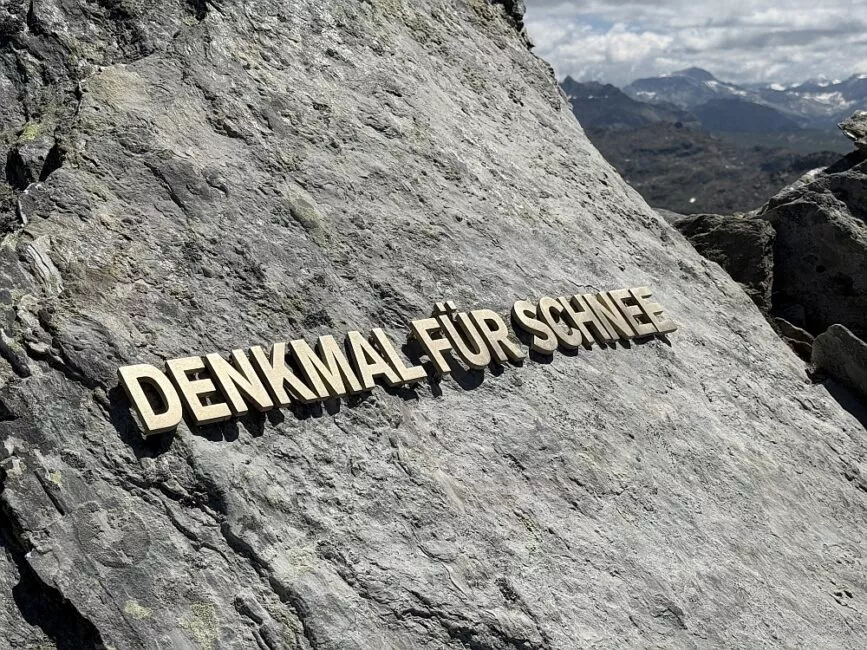 Bergtour zum "Denkmal für Schnee"