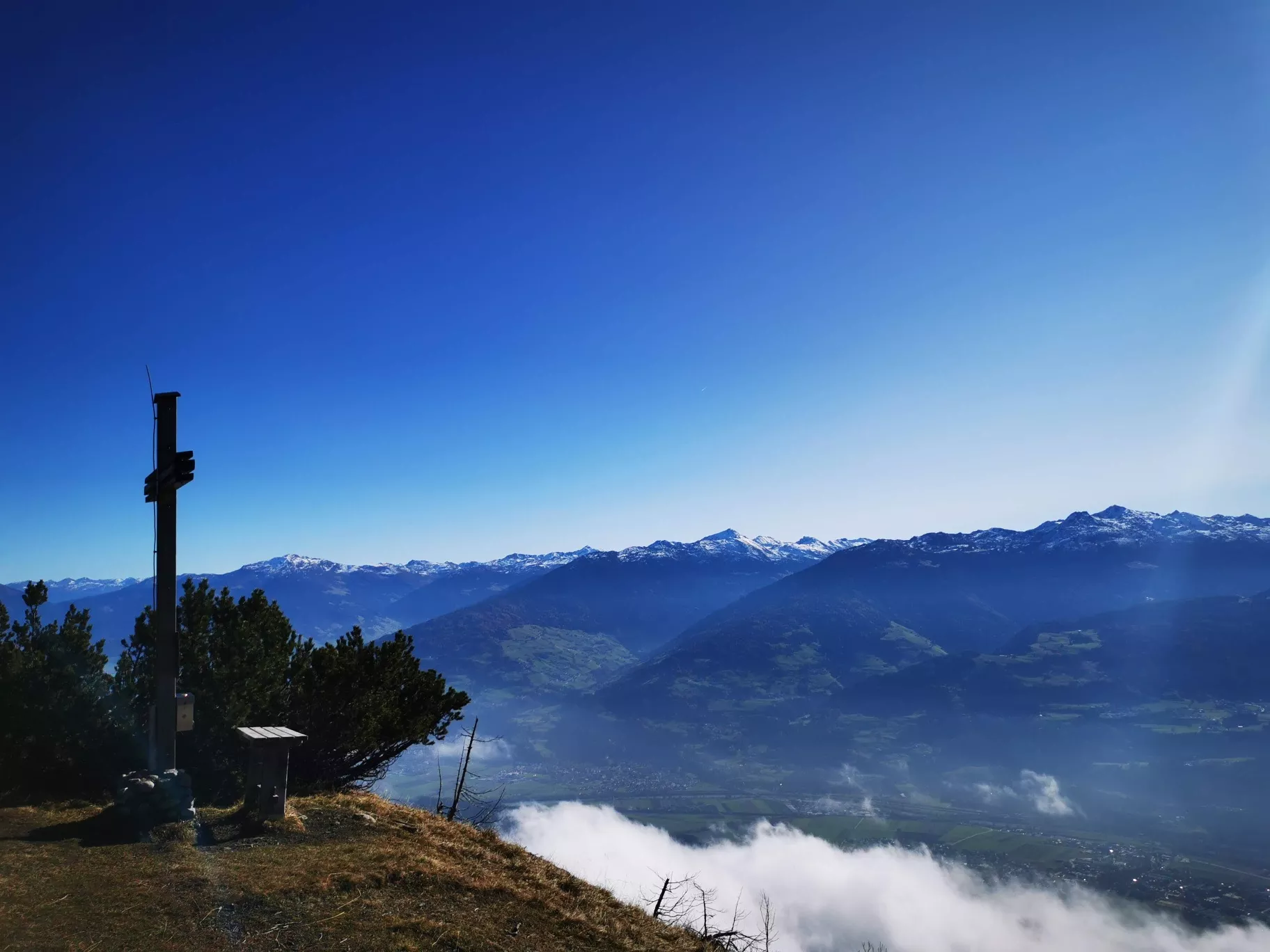 Auf den aussichtsreichen Hochmahdkopf