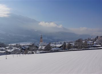 Winterwanderung von Mils über Baumkirchen nach Fritzens