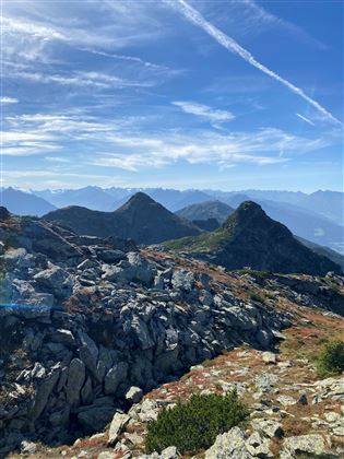 Panorama-Schützensteig zum Bärenbader Jöchl