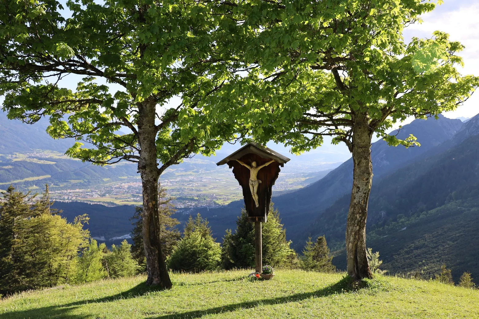 Panoramaweg zwischen Hinterhornalm und Walderalm