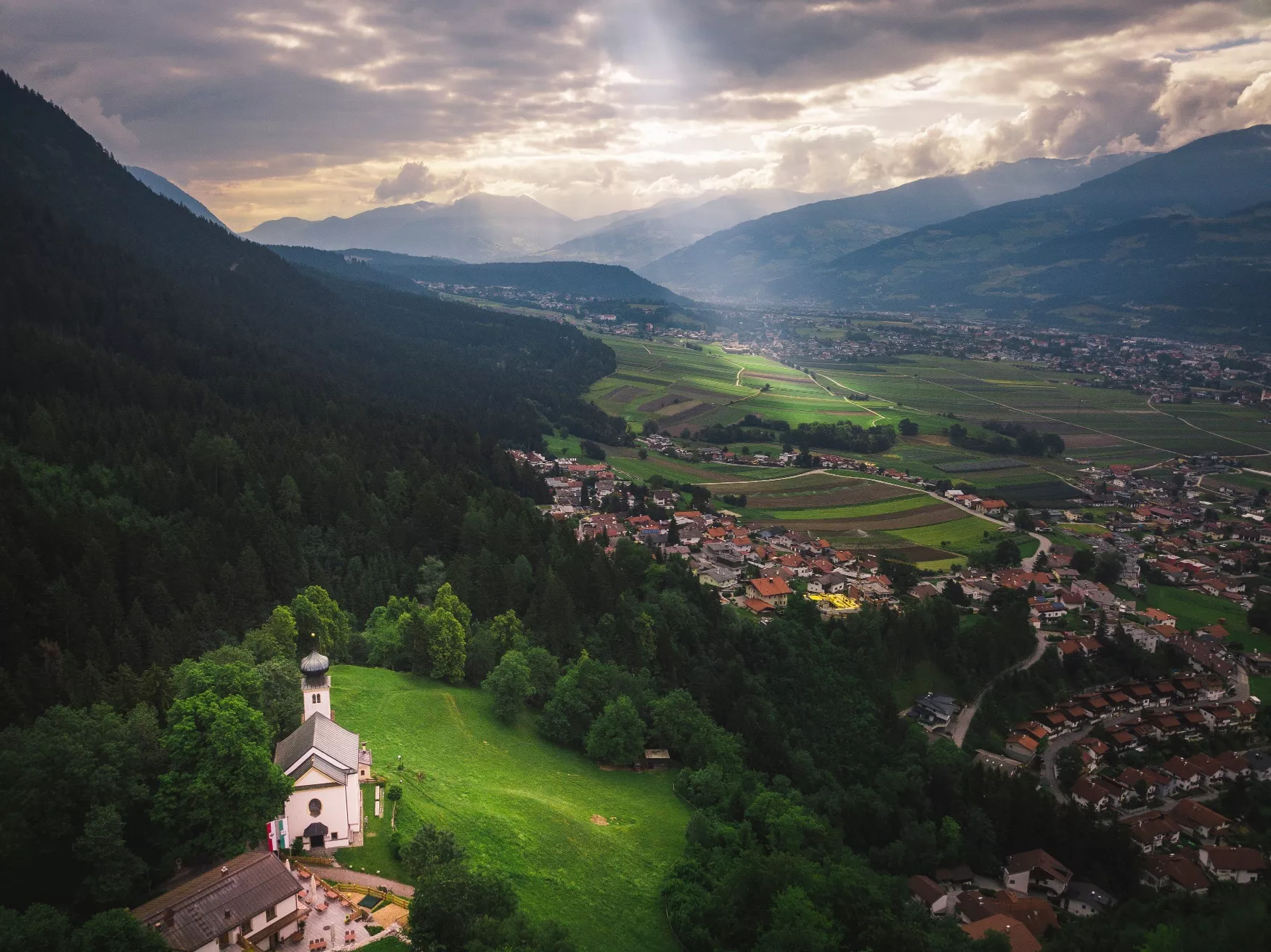 Romedius Pilgerweg mittelschwere Wanderung in Thaur, Tirol