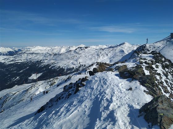 Schneeschuhwanderung vom Glungezer zum Patscherkofel