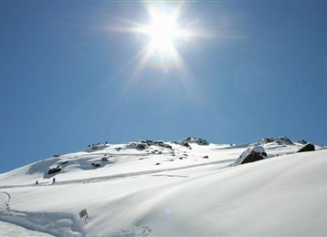 Schneeschuhwanderung vom Glungezer zur Kreuzspitze