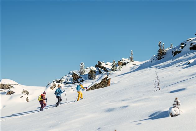 Schneeschuhwanderung von der Tulfeinalm zur Glungezerhütte