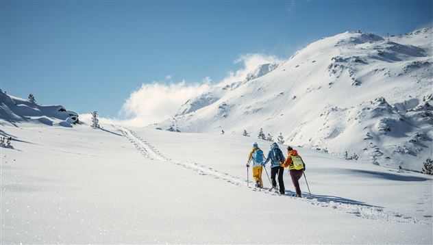 Schneeschuhwanderung von der Tulfeinalm zur Glungezerhütte