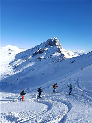 Skitour von der Lizumerhütte auf den Geier