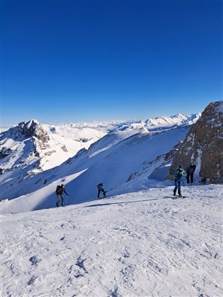 Skitour von der Lizumerhütte auf den Geier