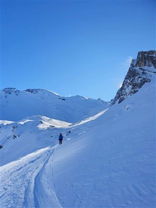 Skitour von der Lizumerhütte auf den Geier