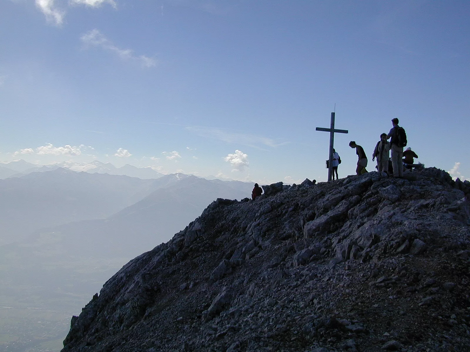 Speckkarspitze schwere Bergtour im Halltal, Tirol