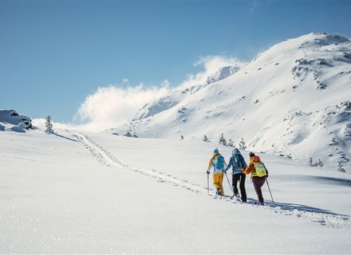 Schneeschuhwanderung von der Tulfeinalm zur Glungezerhütte