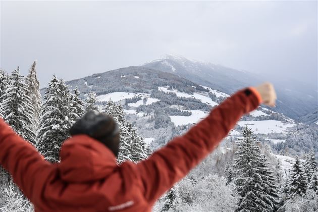 Wintertour zur Thaurer Schlossruine
