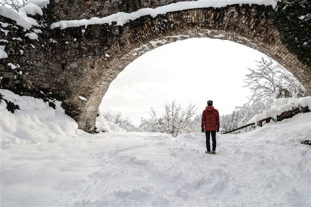 Wintertour zur Thaurer Schlossruine