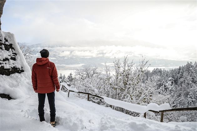 Wintertour zur Thaurer Schlossruine